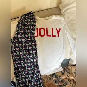 Vineyard vines and Crewcuts pajama bundle. Size 7